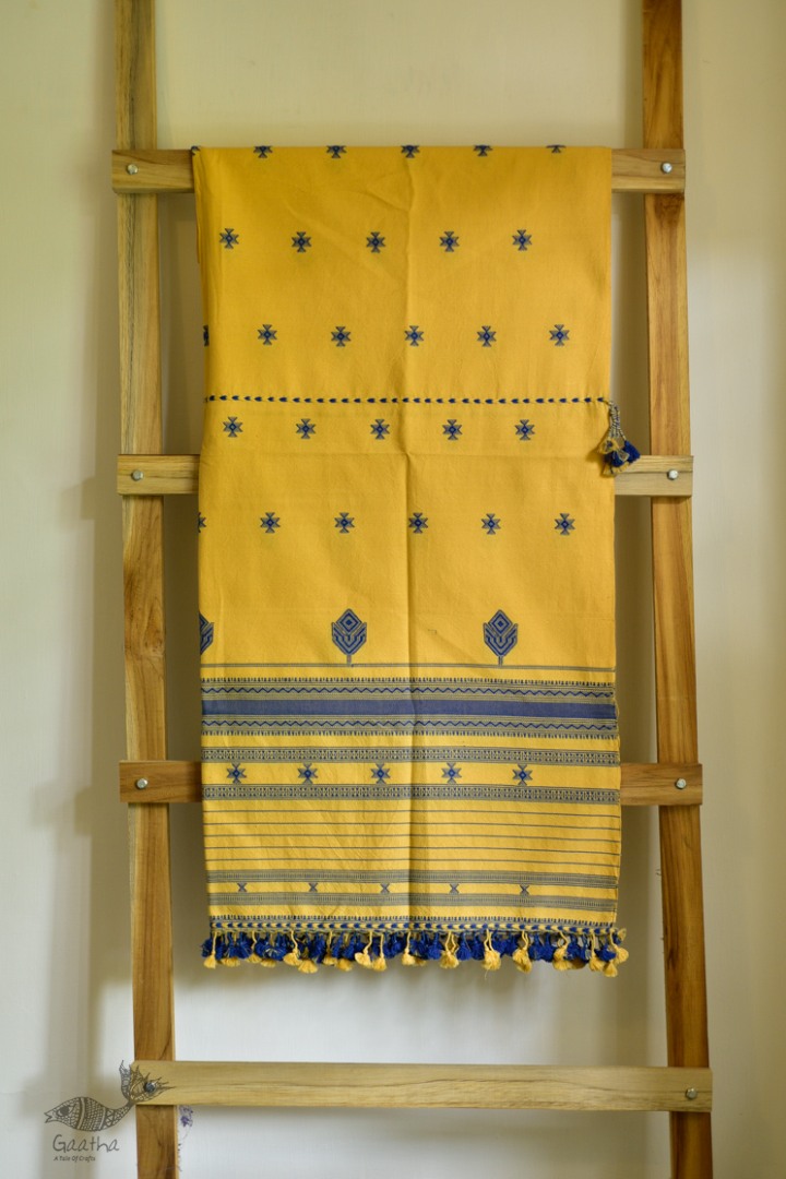 shop online Cotton bhujodi handwoven cotton dupatta 9