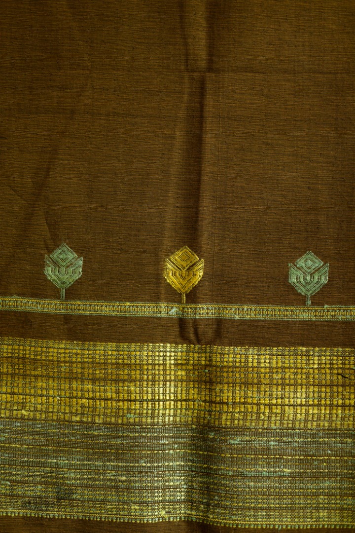 shop online Bhujodi Cotton Tussar Silk Dupatta  11