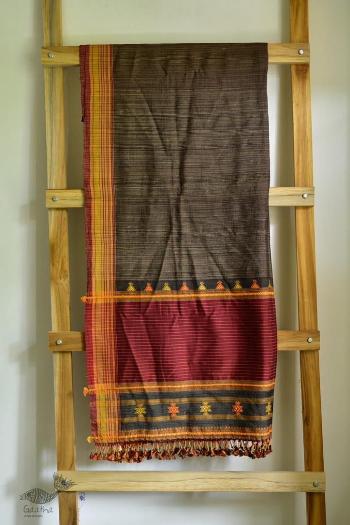 shop online Bhujodi Cotton Tussar Silk Dupatta 15