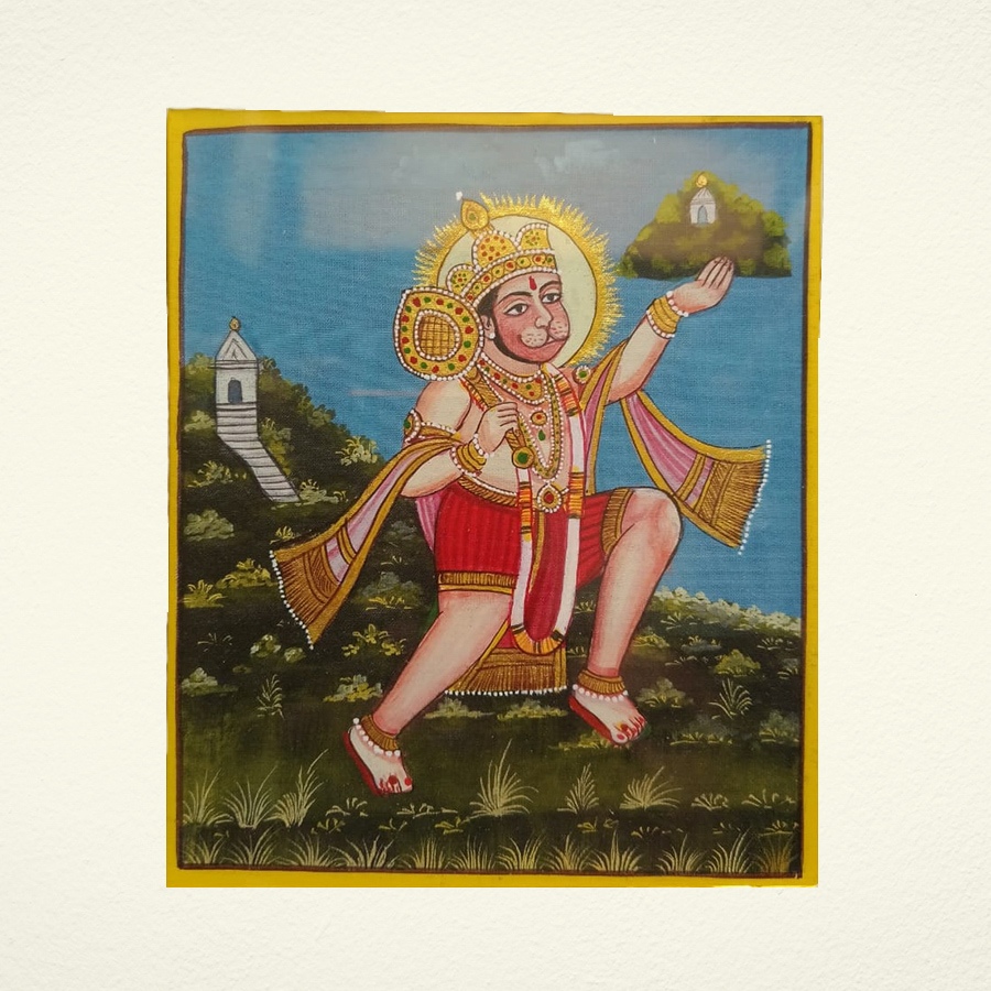 shop Miniature Painting - hanuman