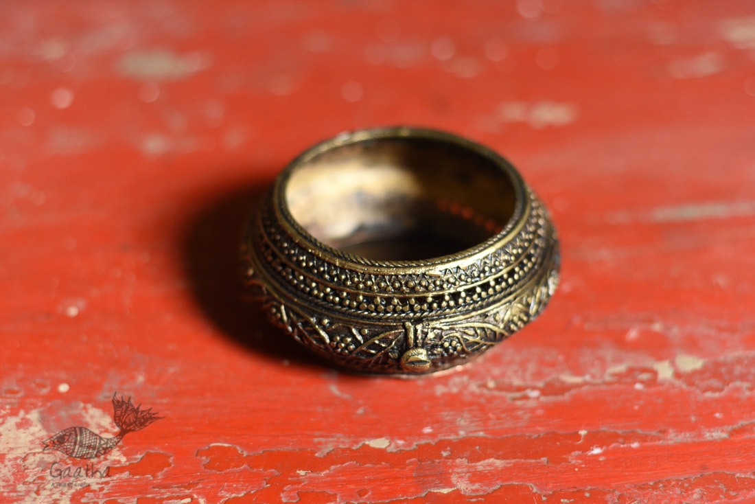 Bell Metal ~ Handcrafted Brass  Ash Tray