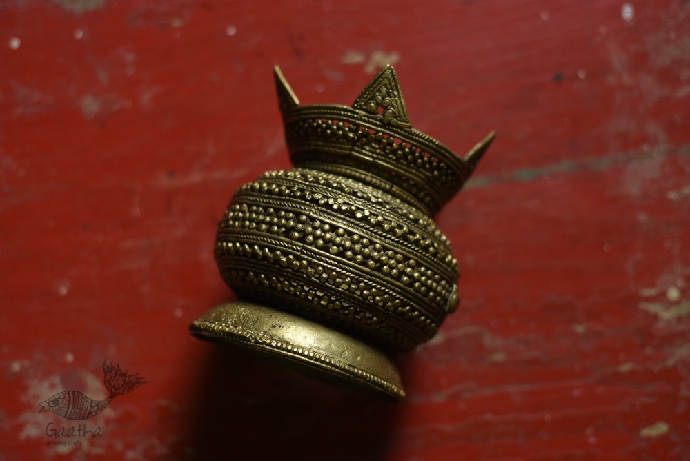 shop handmade brass kalash