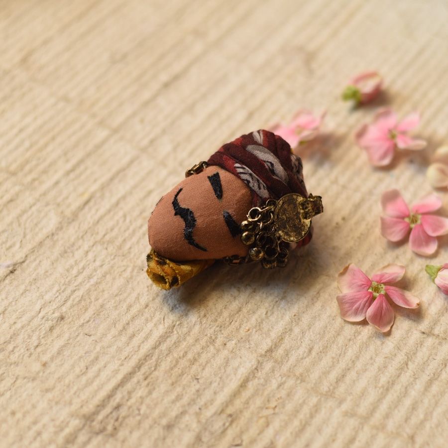 Shop Handcrafted Brooch Pin -Maldhari Man Brooch