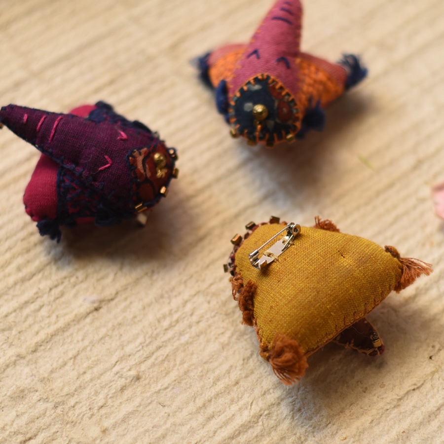 Shop Handcrafted Brooch Pin -Gajah- The Companion Pin