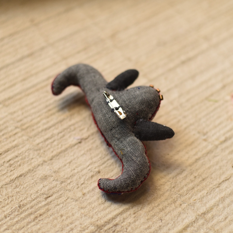 Shop Handcrafted Brooch Pin -Bos Taurus, The Bull Brooch Pin
