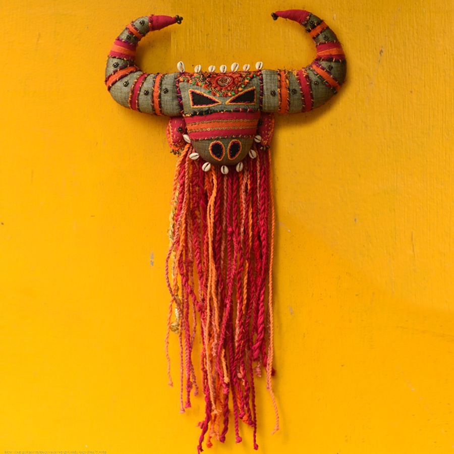 Shop Handcrafted Hanging - Bos Taurus, The Bull Wall Piece