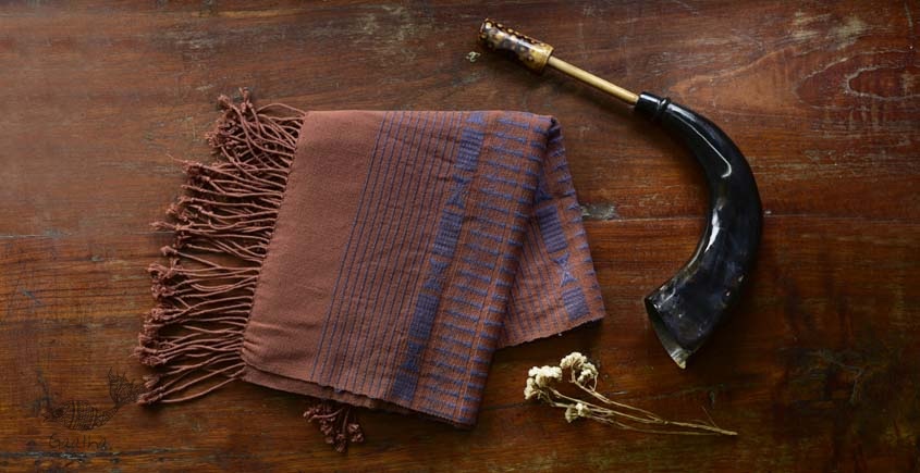 shop online nagaland loinloom cotton boho stole