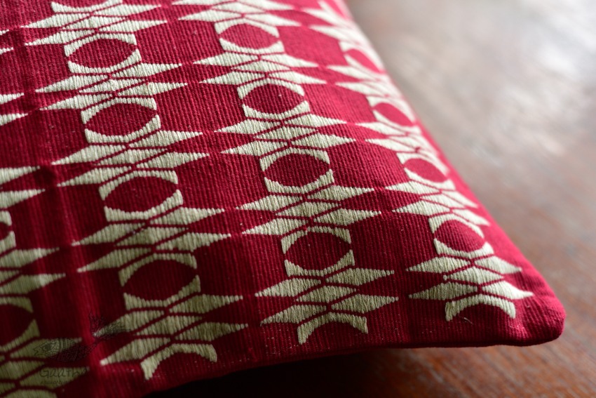 shop online handmade naga loinloom cotton Cushion Cover