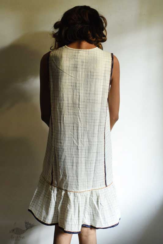 shop Handloom Cotton Ikat Dress