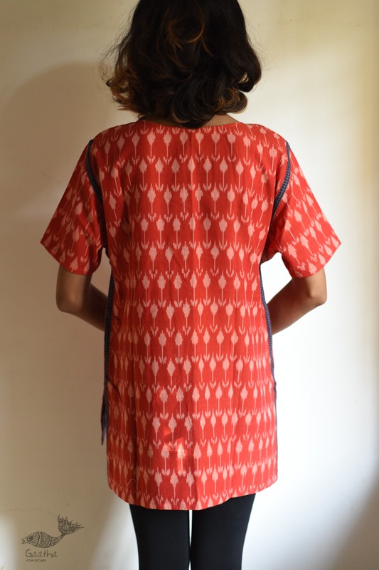 shop Handloom Cotton Ikat Dress
