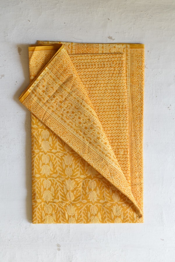 Shop Gamthi Print pure cotton saree