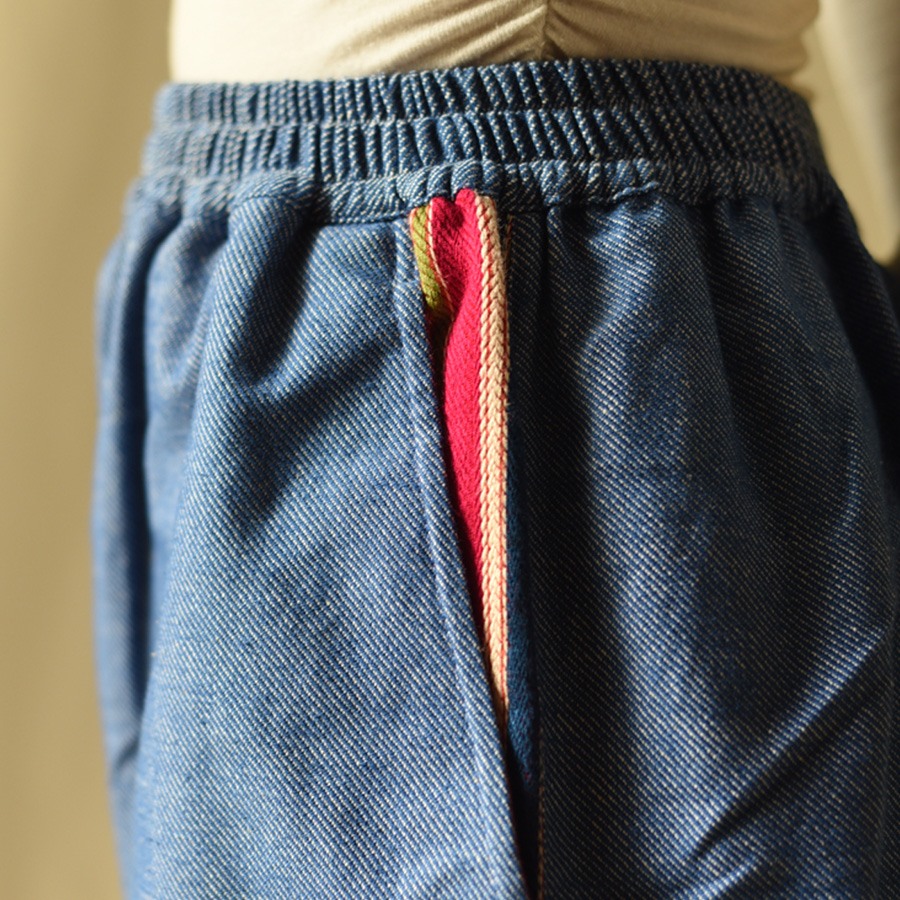 Shop Handloom Denim Short