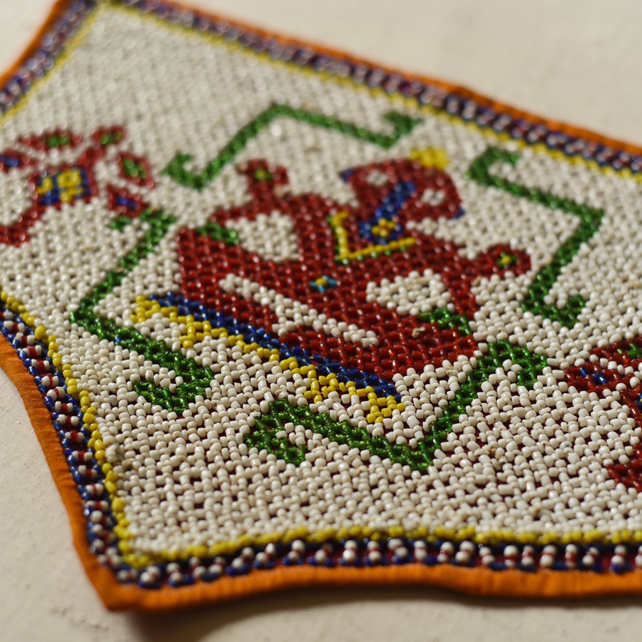 Bead Work ~ Old Hanging Ganesh Chakda