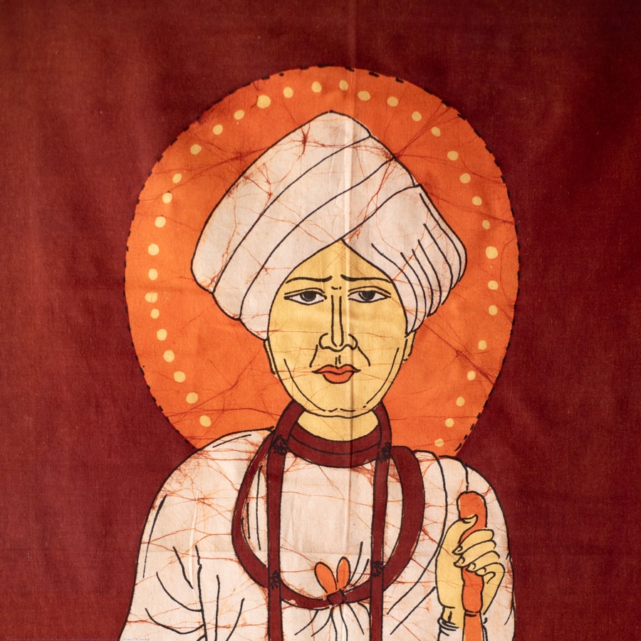 shop handcrafted batik painting - Jalaram