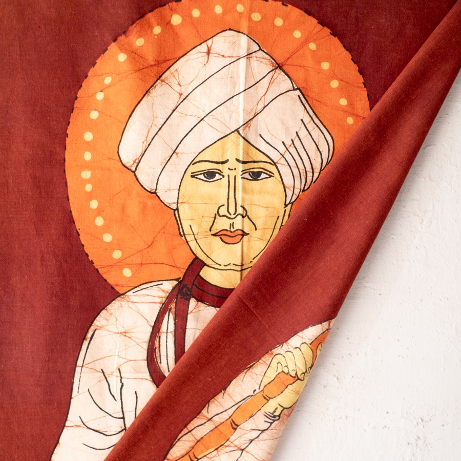 shop handcrafted batik painting - Jalaram