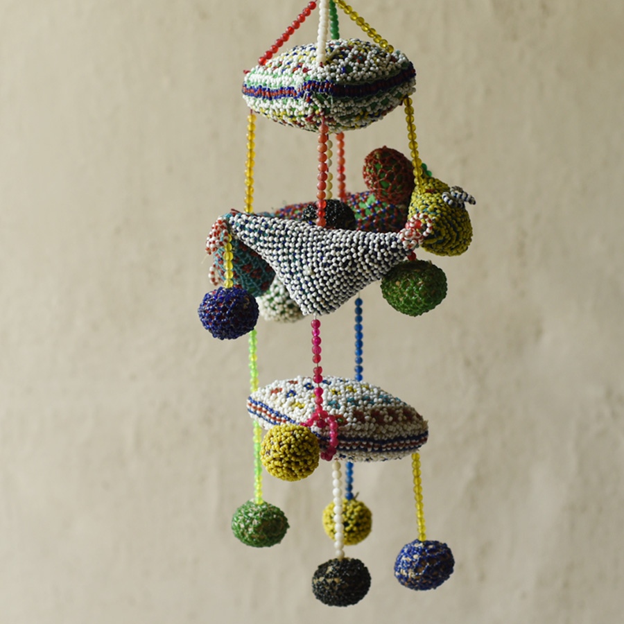 Handmade Bead Work ~ Old Latkan Hanging