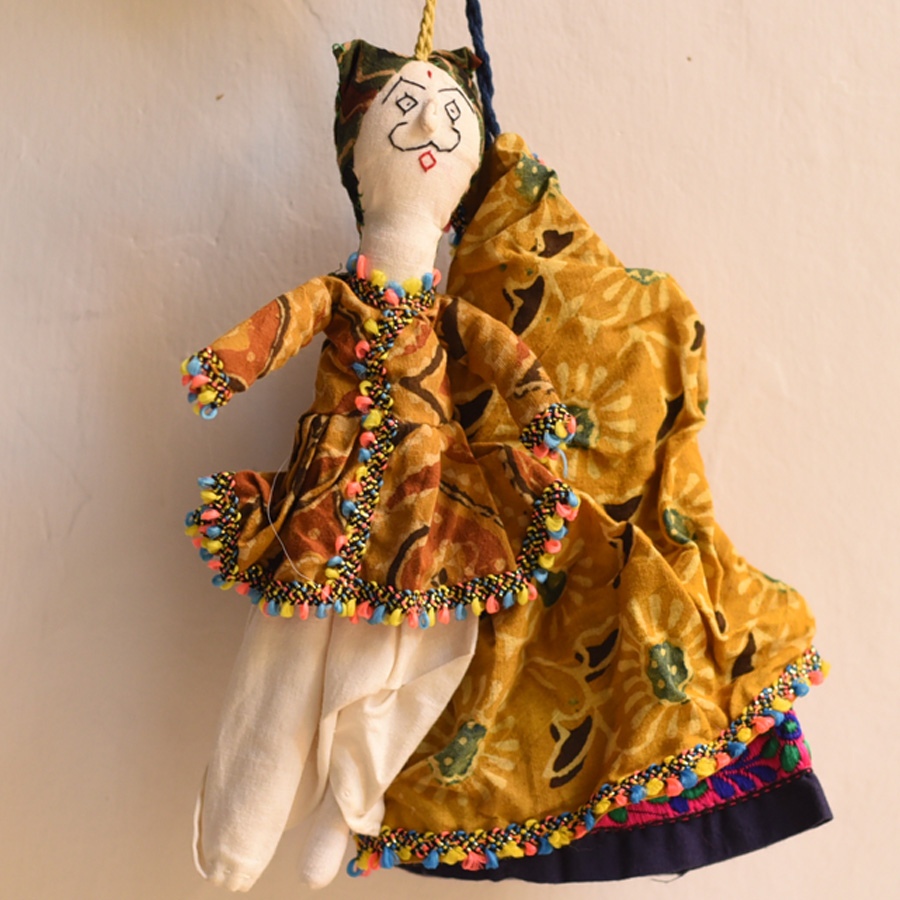 shop Cotton Handmade Doll - Set of Two