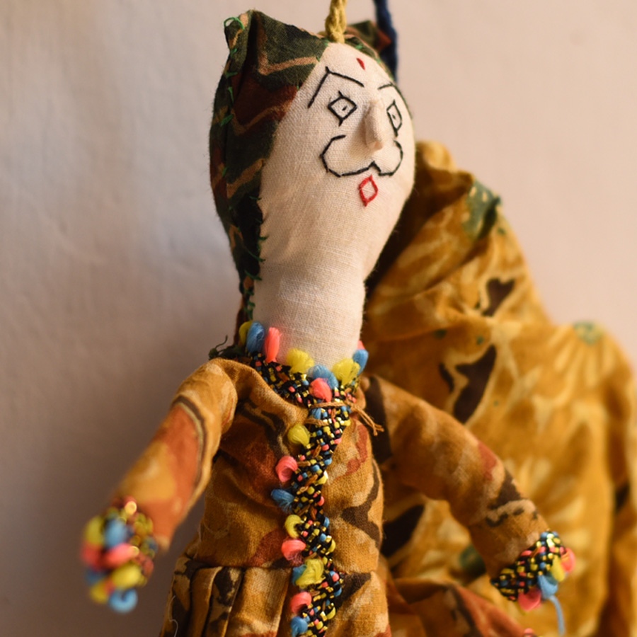 shop Cotton Handmade Doll - Set of Two