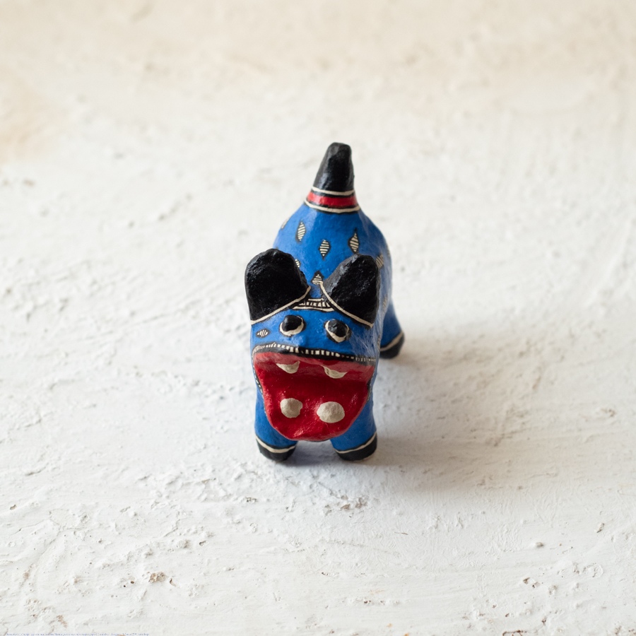 shop Madhubani Hand Painted Paper Mache ~ tiger