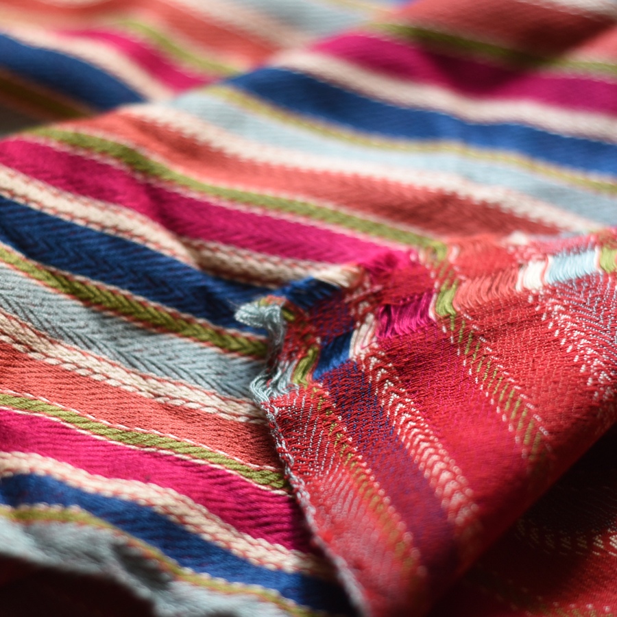 Hand Woven Fabric - Stripes