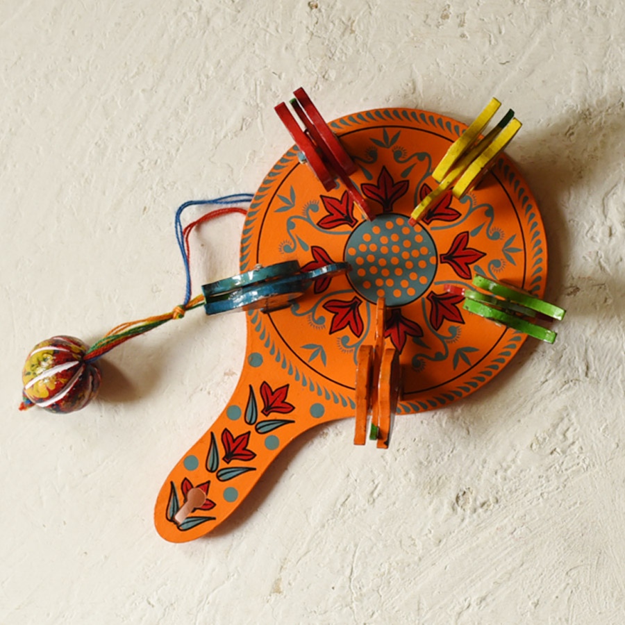 shop Handmade Wooden toy grain pecking bird (Scroll The Boll)