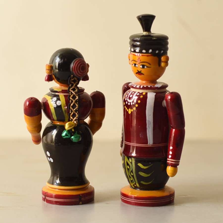 Shop Handmade Wooden toy - Couple (Set of Two)