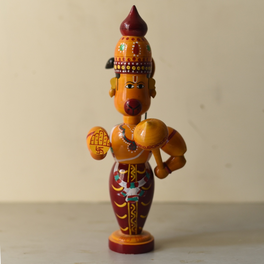 Shop Handmade Wooden toy -  Hanuman