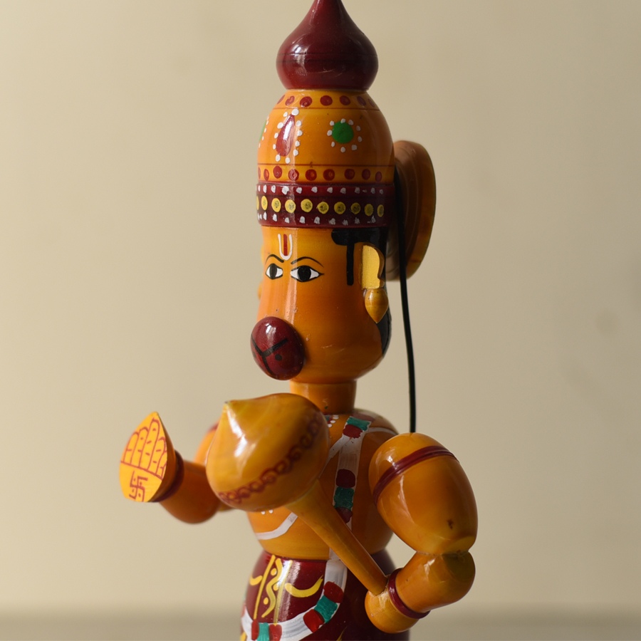 Shop Handmade Wooden toy -  Hanuman