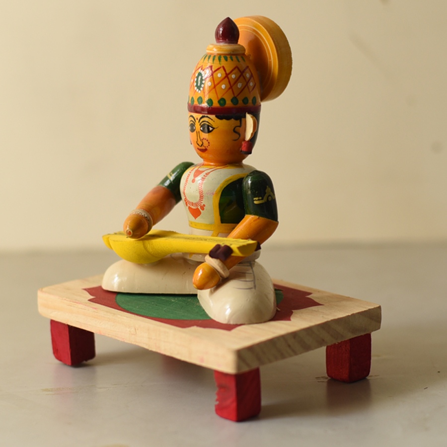 Shop Handmade Wooden toy - Saraswati