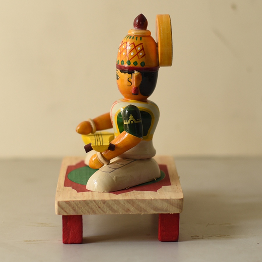 Shop Handmade Wooden toy - Saraswati