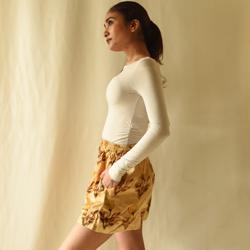 shop Batik Modal Silk Shorts