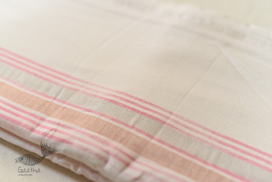 shop handwoven Cotton Dhoti - khes