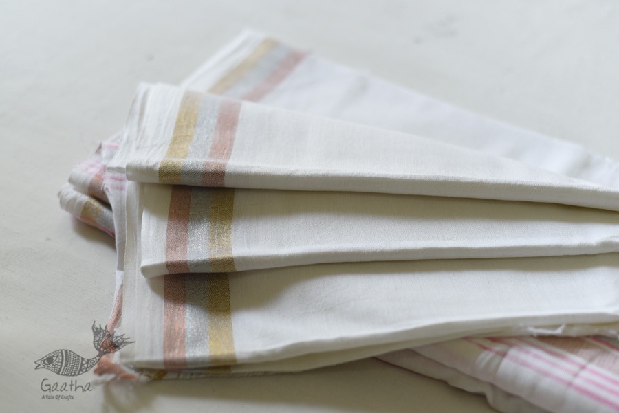 shop handwoven Cotton Dhoti - khes
