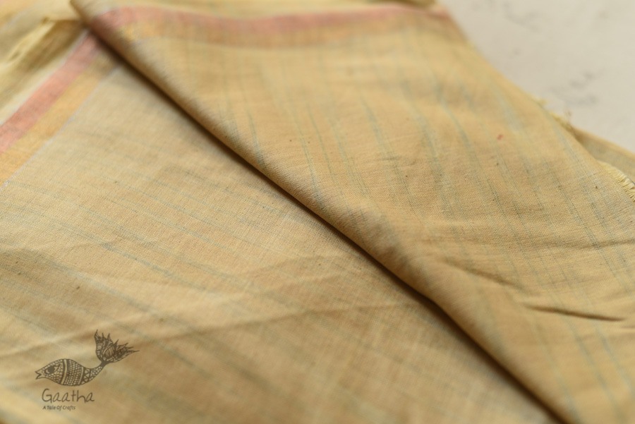 Handwoven Pure Cotton Dhoti & Khes