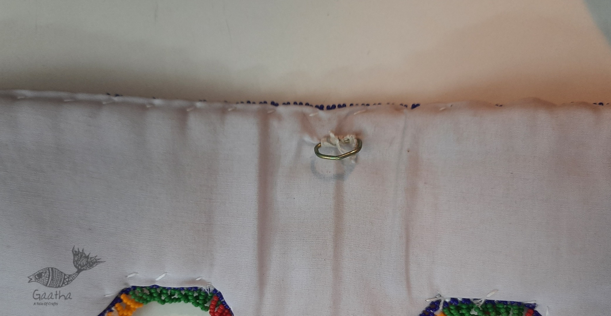 शुभ लाभ ⁂ Glass Bead  Temple ⁂ Toran ( Set of Three ) ⁂ 10C