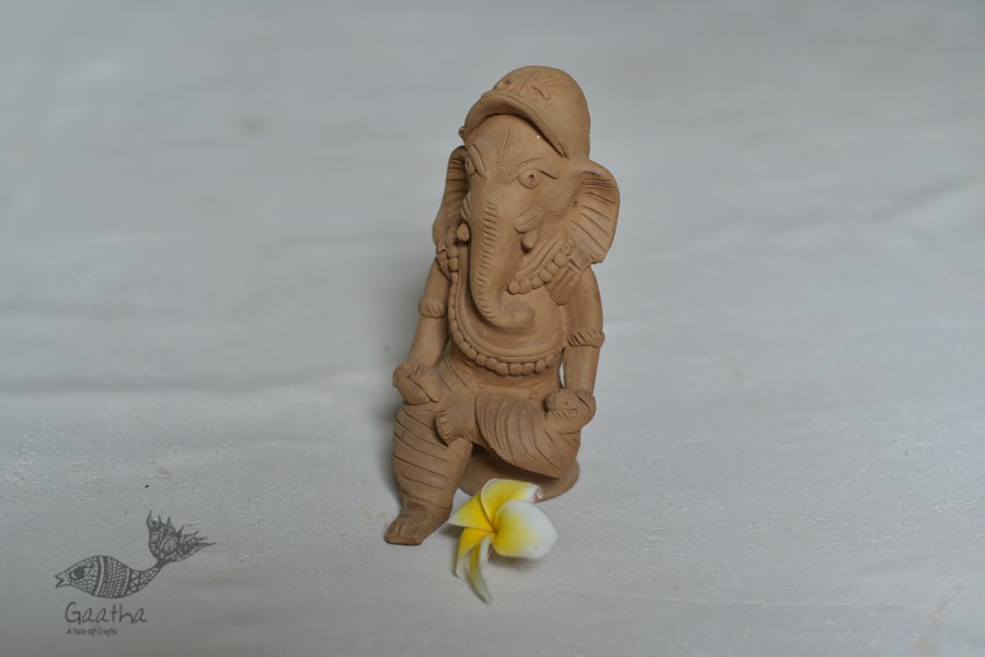 Terracotta Handmade Clay Eco friendly ganesha