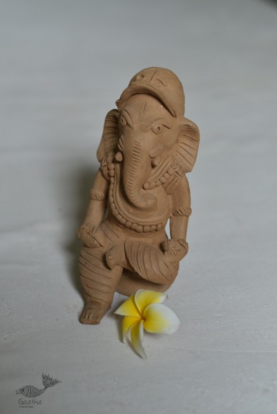 Terracotta Handmade Clay Eco friendly ganesha