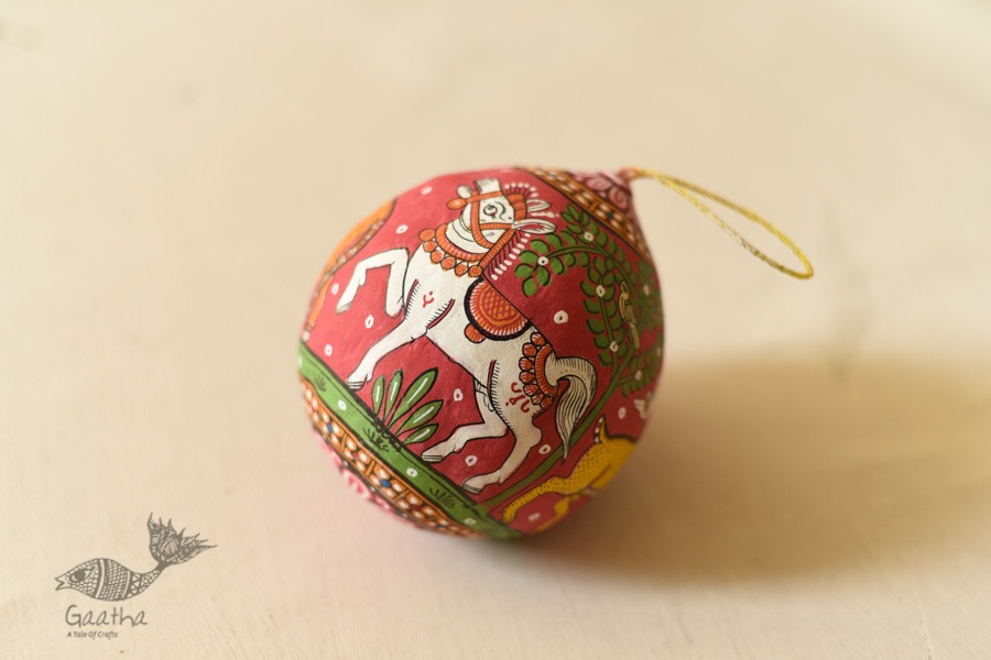 shop Pattachitra Painted - Coconut Hanging 