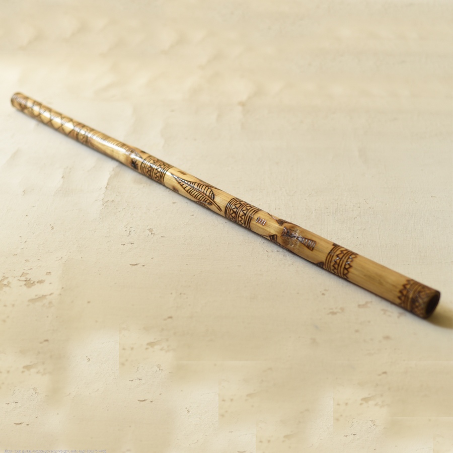 shop Handcrafted bamboo revolving flute