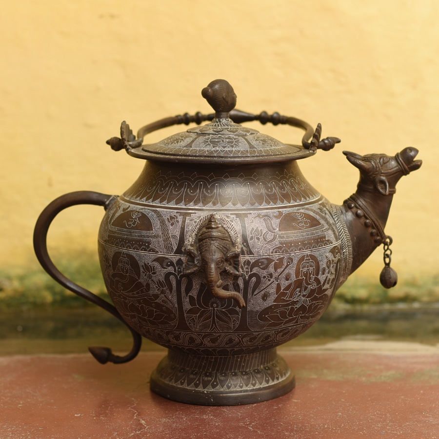 Shop antique Nandi Kamandal | handicrafts Khajuraho