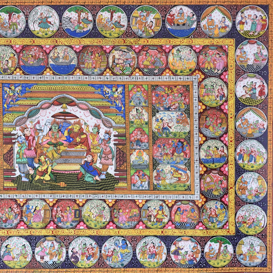 shop Traditional patachitra Painting ~ Ramayana