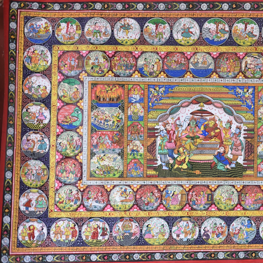shop Traditional patachitra Painting ~ Ramayana