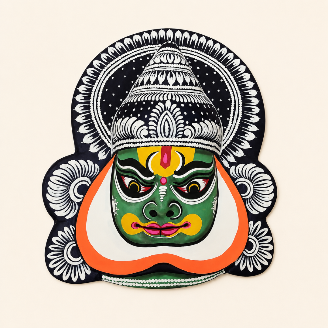 shop Paper Mache Chhau Mask - Handmade