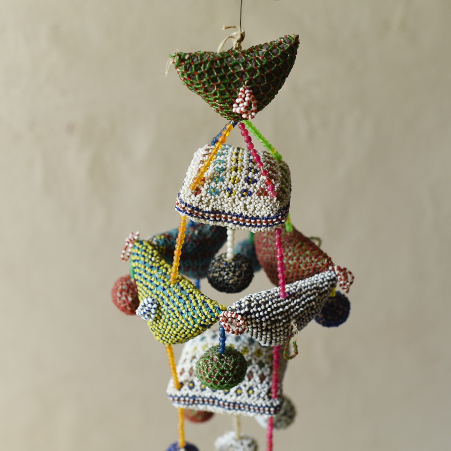 Handmade Bead Work ~ Old Latkan Hanging