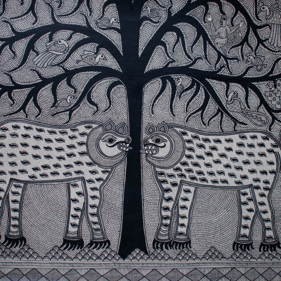 shop Madhubnai Painting- Tree of life price 