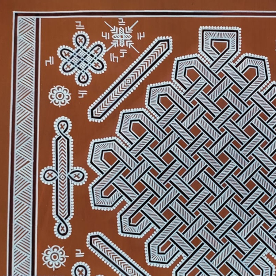 shop Mandana Art - Painting -  A Mat Design