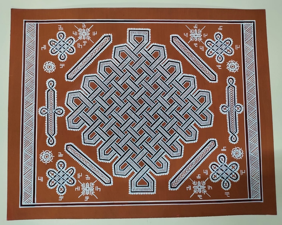 shop Mandana Art - Painting -  A Mat Design