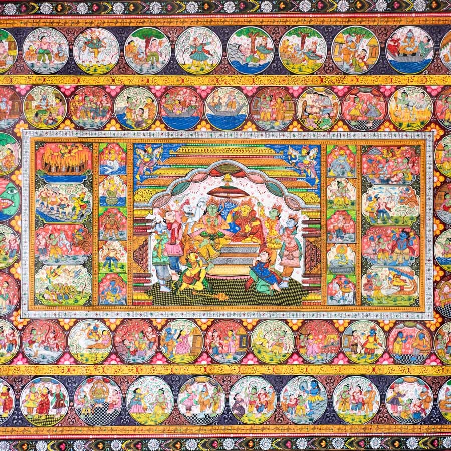 shop Traditional patachitra Painting ~ Ramayana