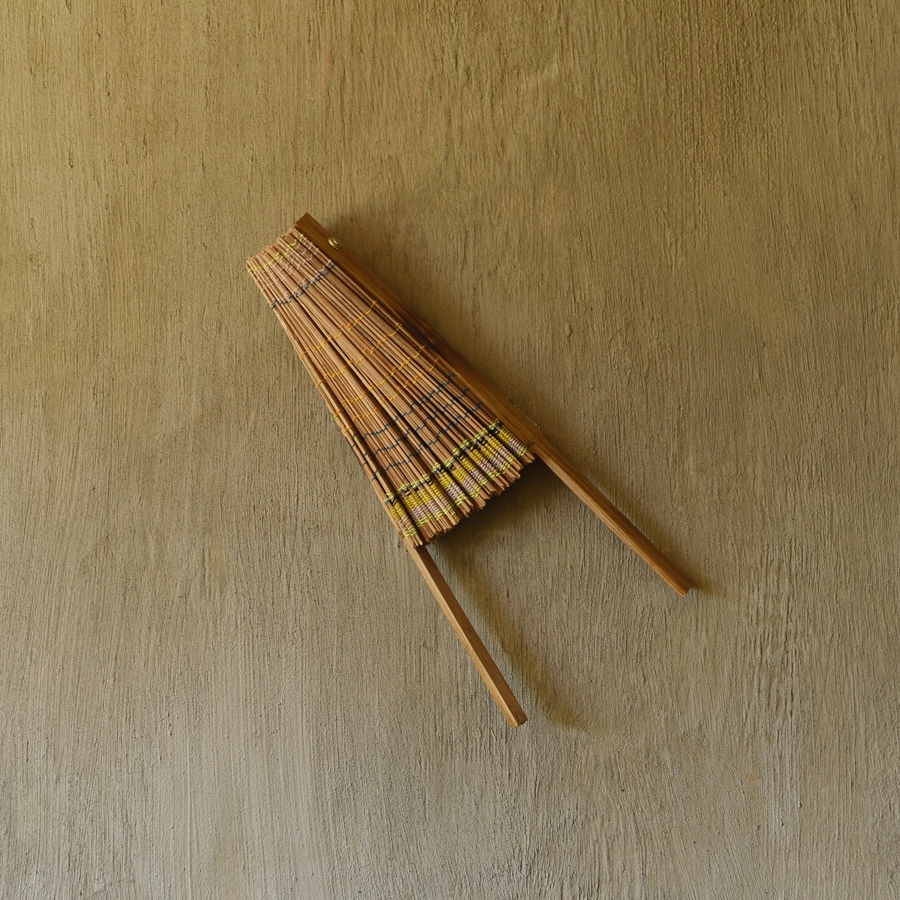 shop Crafted Bamboo Hand Fan - Two color options