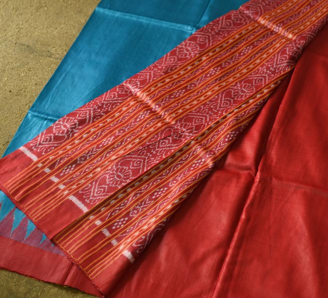 shop Handwoven Pure Tussar Silk Saree